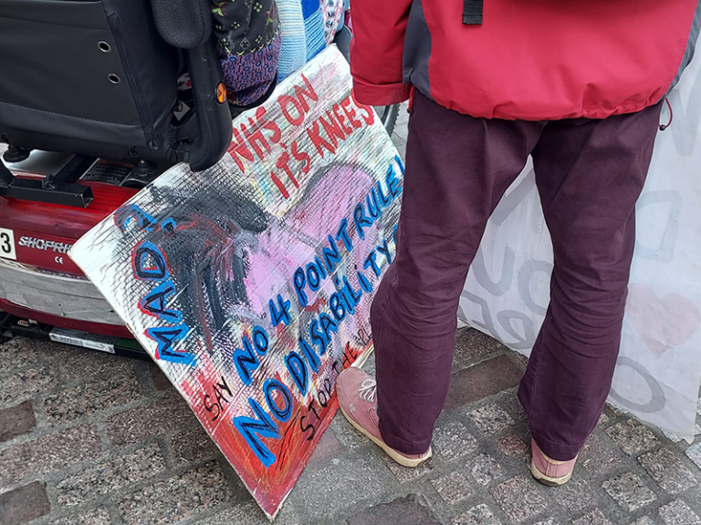 NHS on its knees